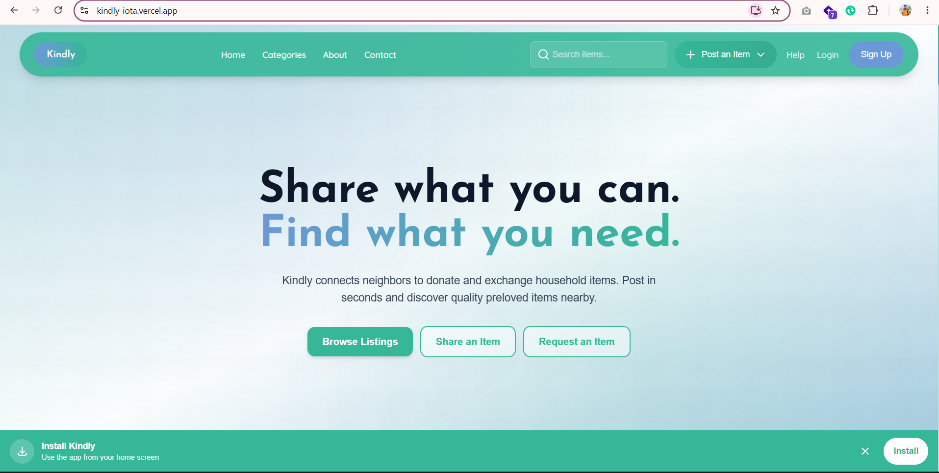 Kindly Platform