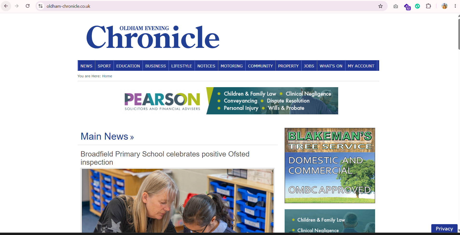 Oldham Chronicle Migration