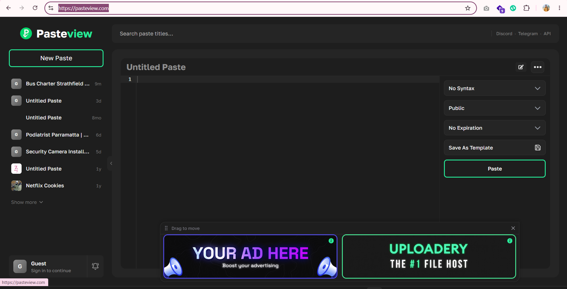 PasteView.com